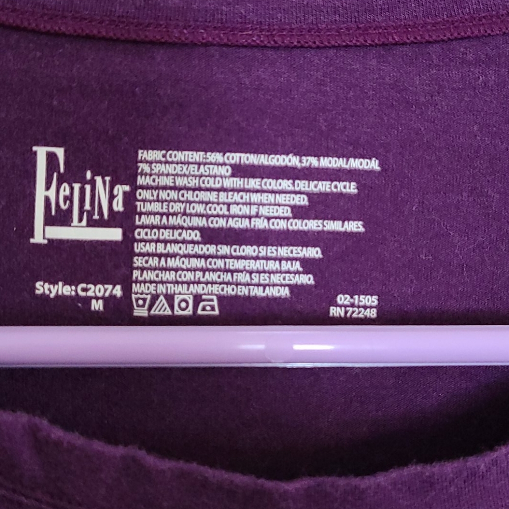 GUC Femina purple top - Picture 3 of 3